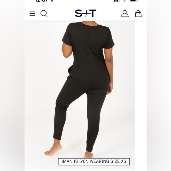 Smash and Tess Sunday Romper black xs - Picture 2 of 8